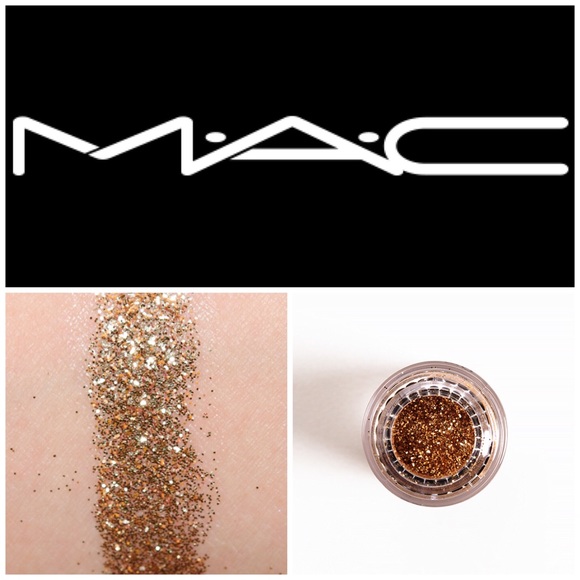 ⚡️SALE⚡️MAC Gold Glitter Eyeshadow - Picture 2 of 7